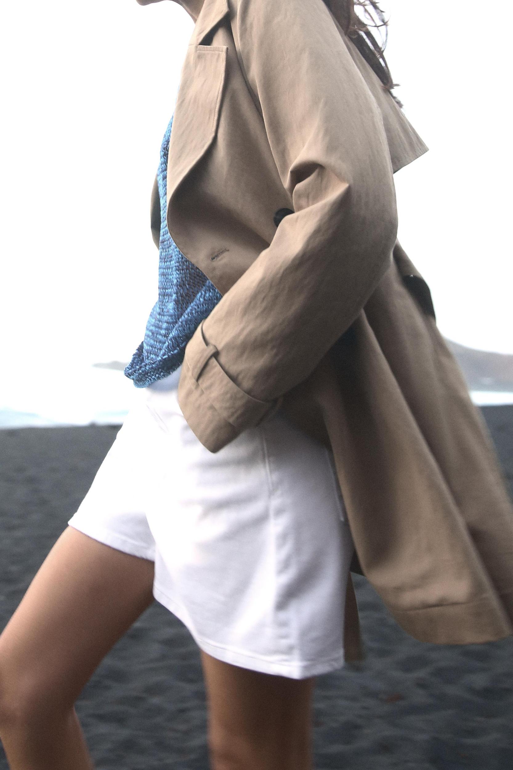 BELTED MIDI TRENCH COAT Product Image