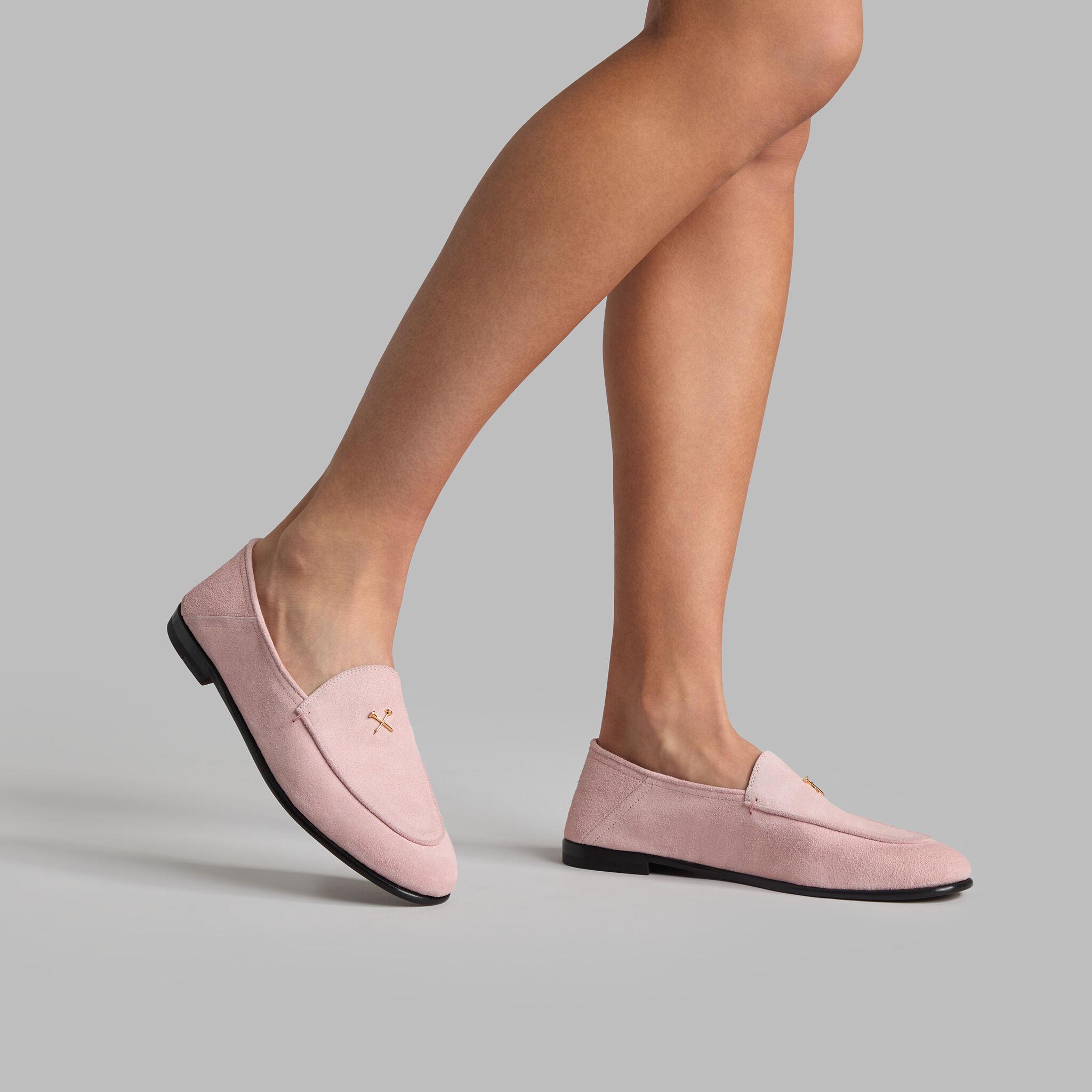 WOMEN'S METAL TEES SUEDE FLEX LOAFER Product Image