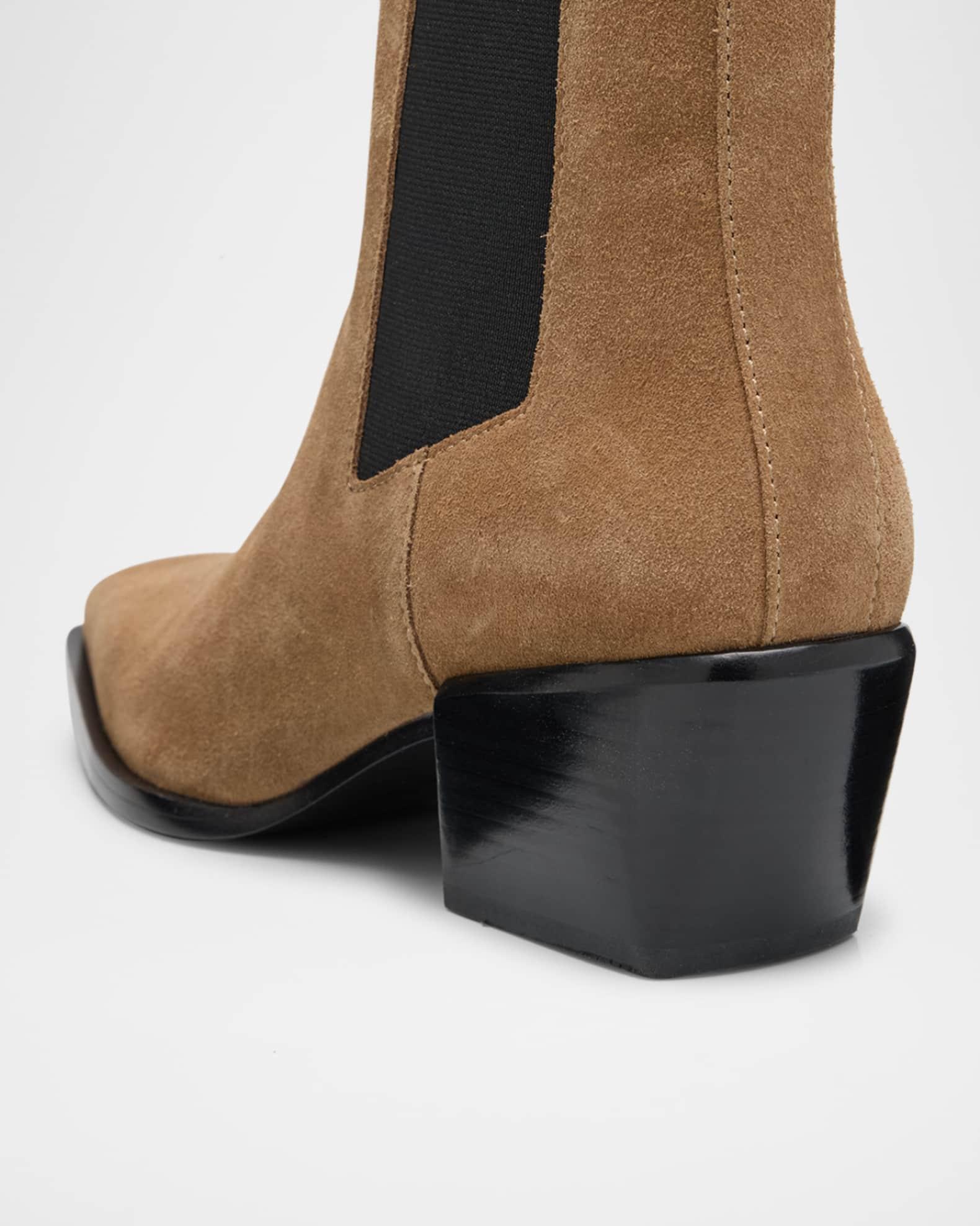 Joni Suede Chelsea Booties Product Image