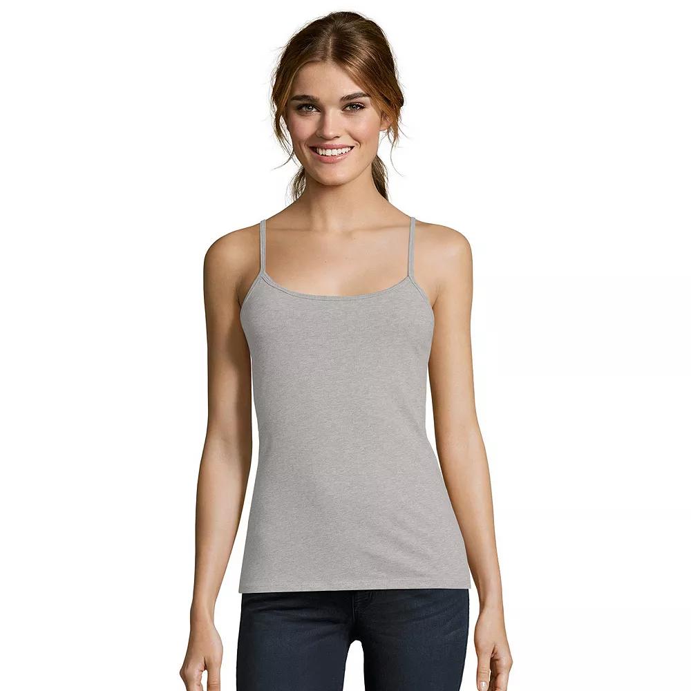Women's Hanes® Stretch Cotton Camisole,  Product Image