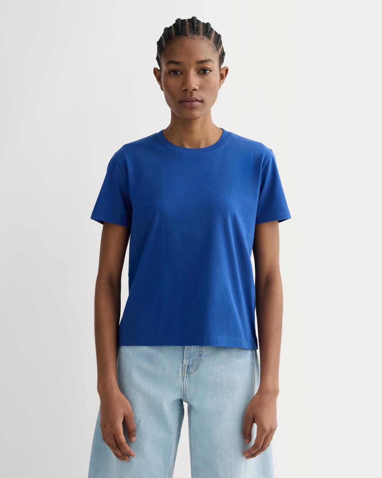 Womens Box-Cut T-Shirt in Essential Cotton by Everlane Product Image