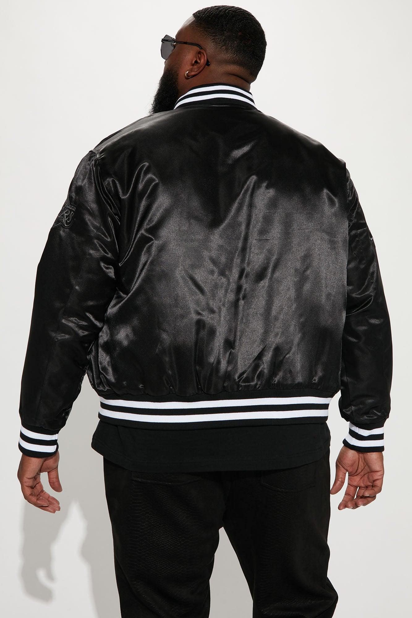 Lakers Out Varsity Jacket - Black Product Image