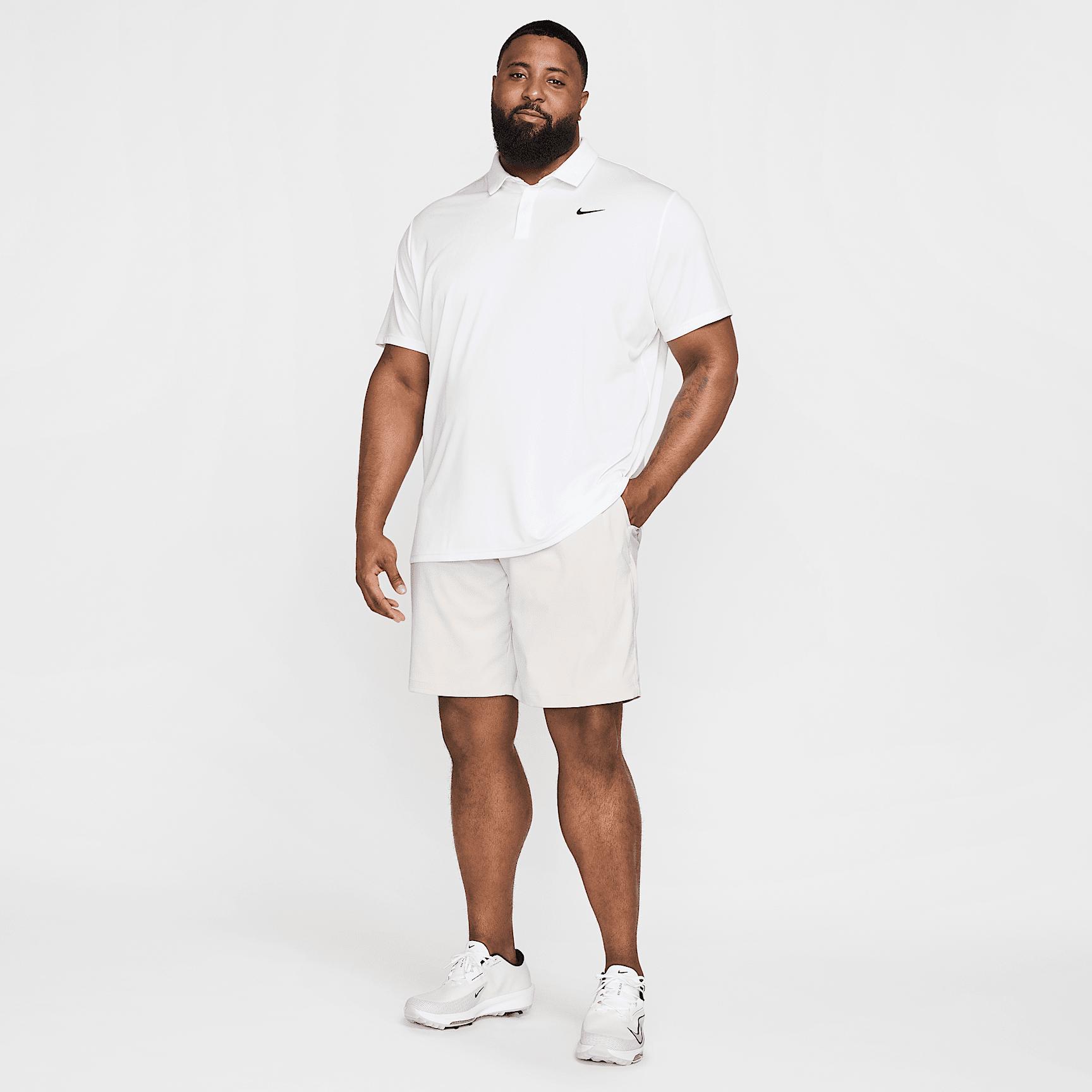 Nike Mens Tour Dri-FIT Jacquard Golf Polo | FZ7475-100 Product Image