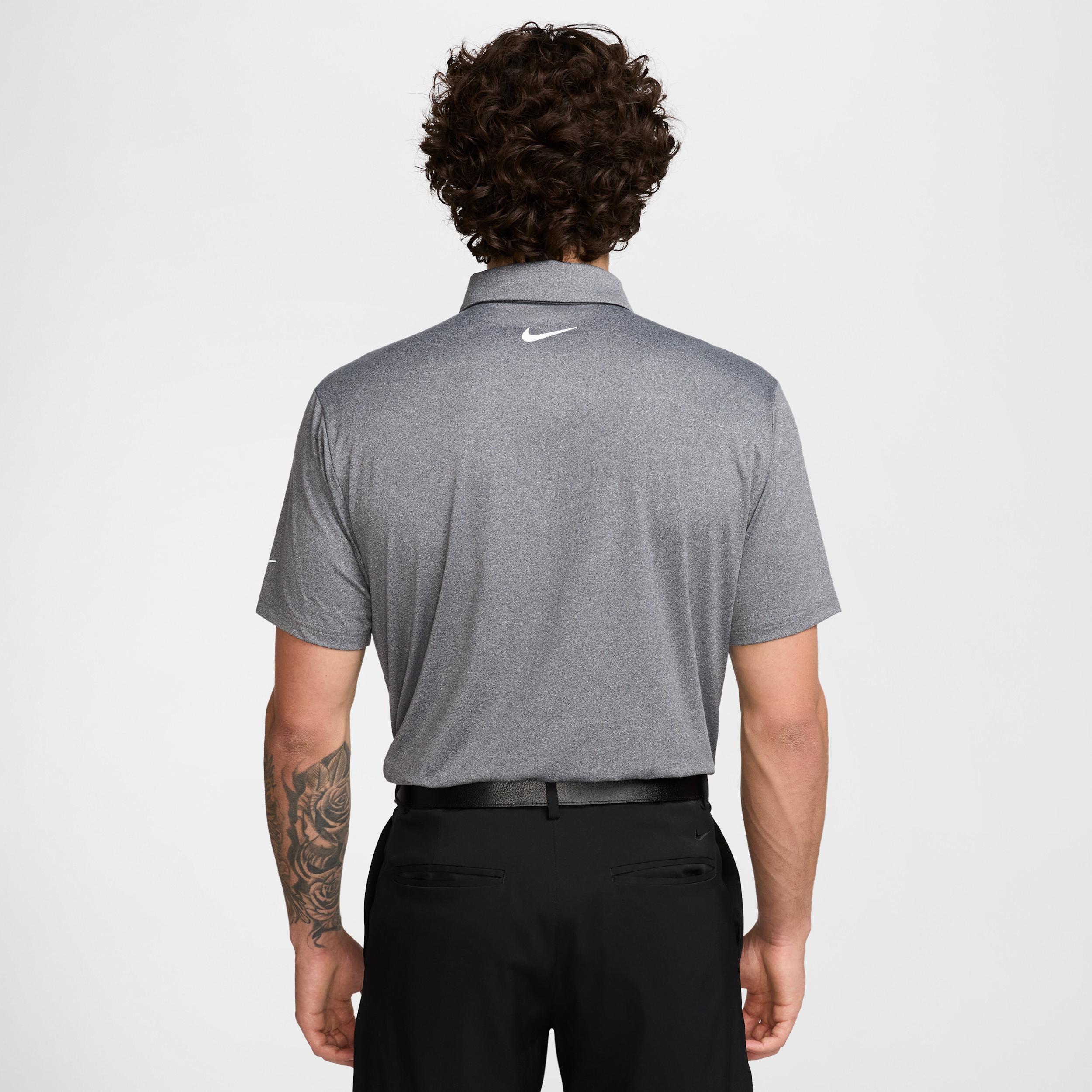 Nike Mens Tour Dri-FIT Heathered Golf Polo | FZ7473-009 Product Image