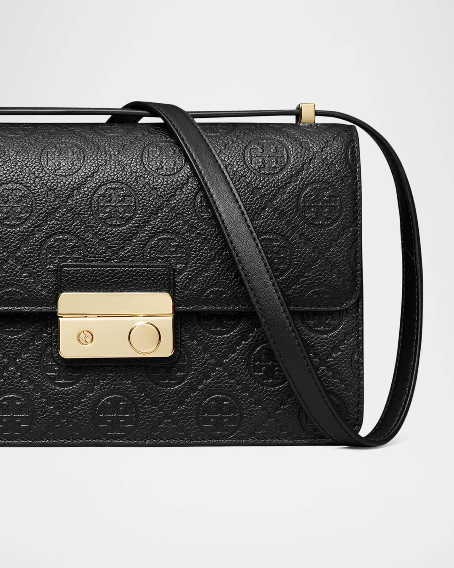 T-Monogram Pebble Leather Shoulder Bag Product Image