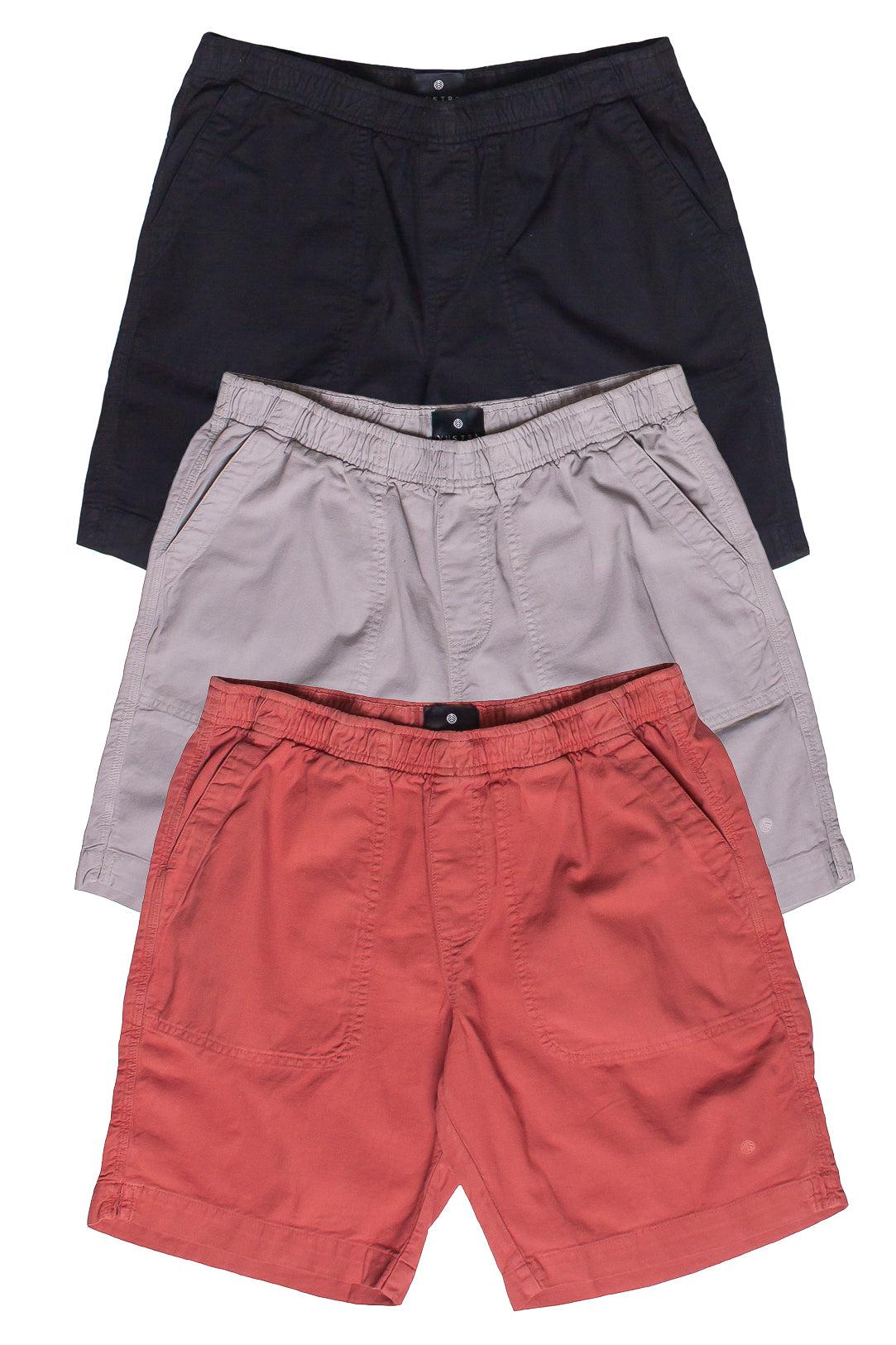 Linen Cotton Blend Pull On Shorts Product Image