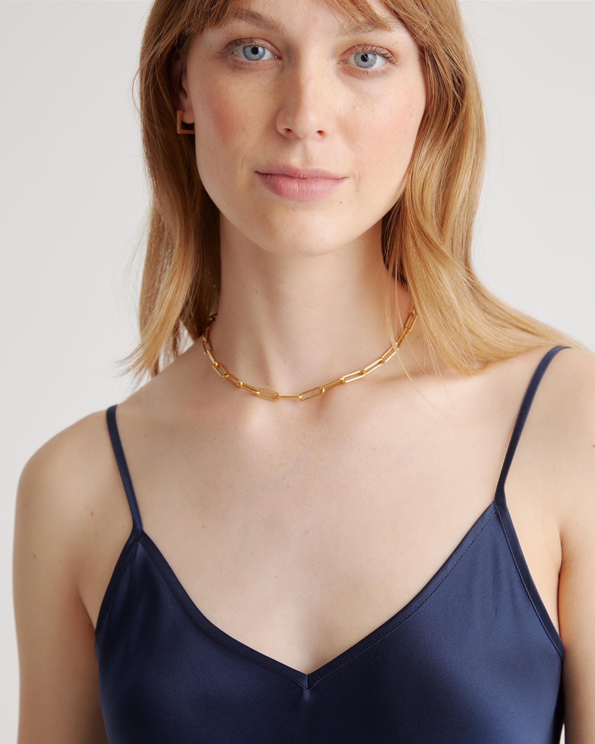 Quince | Women's Mini Slip Dress Size XL, Silk Product Image