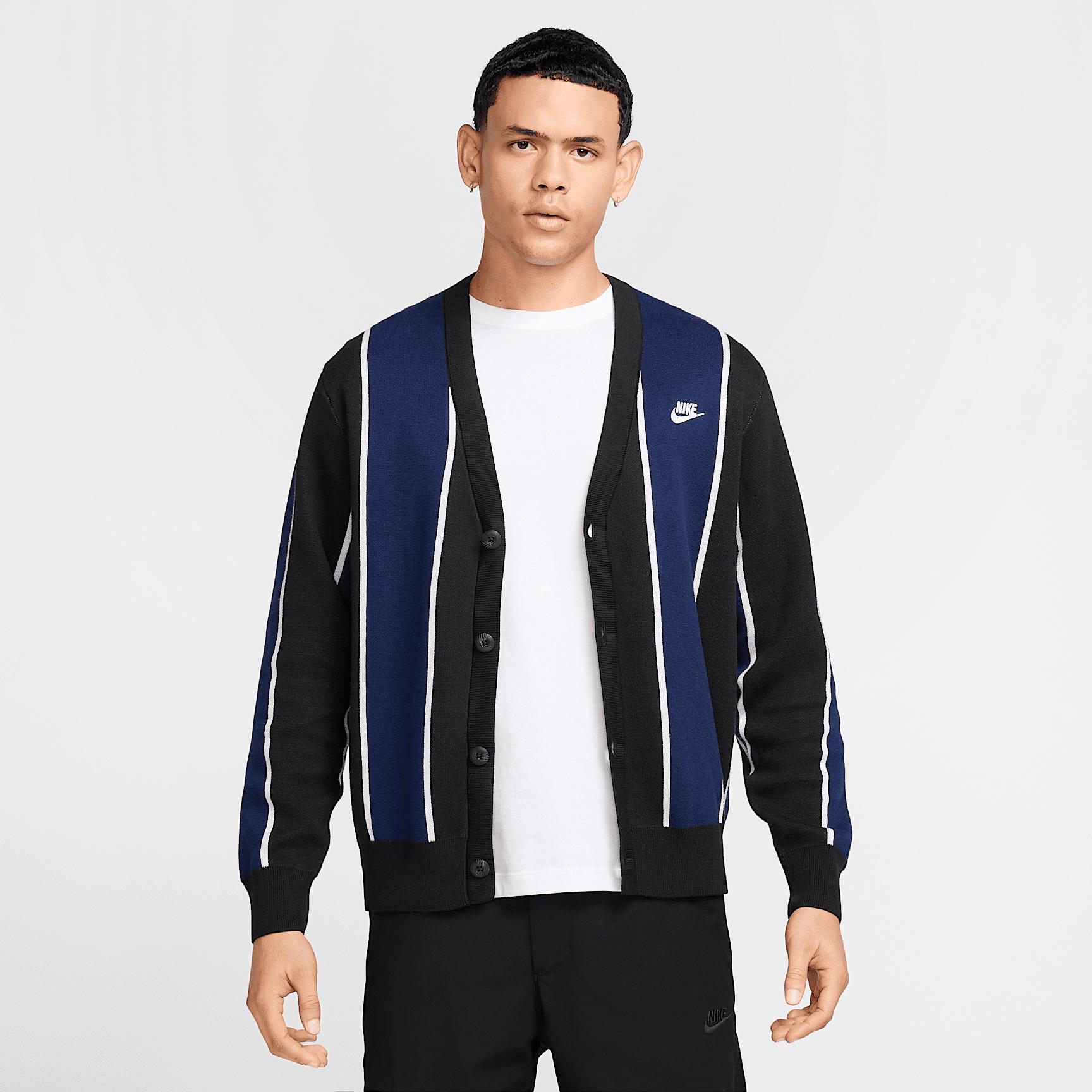 Nike Mens Club Fairway Stripe Sweater | HM4812-010 Product Image