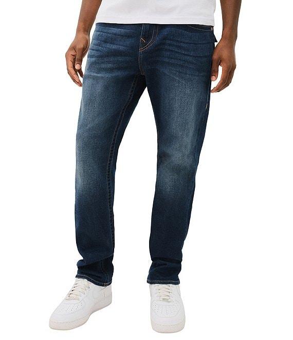 True Religion Geno Horseshoe-Embroidered Pocket Jeans Product Image