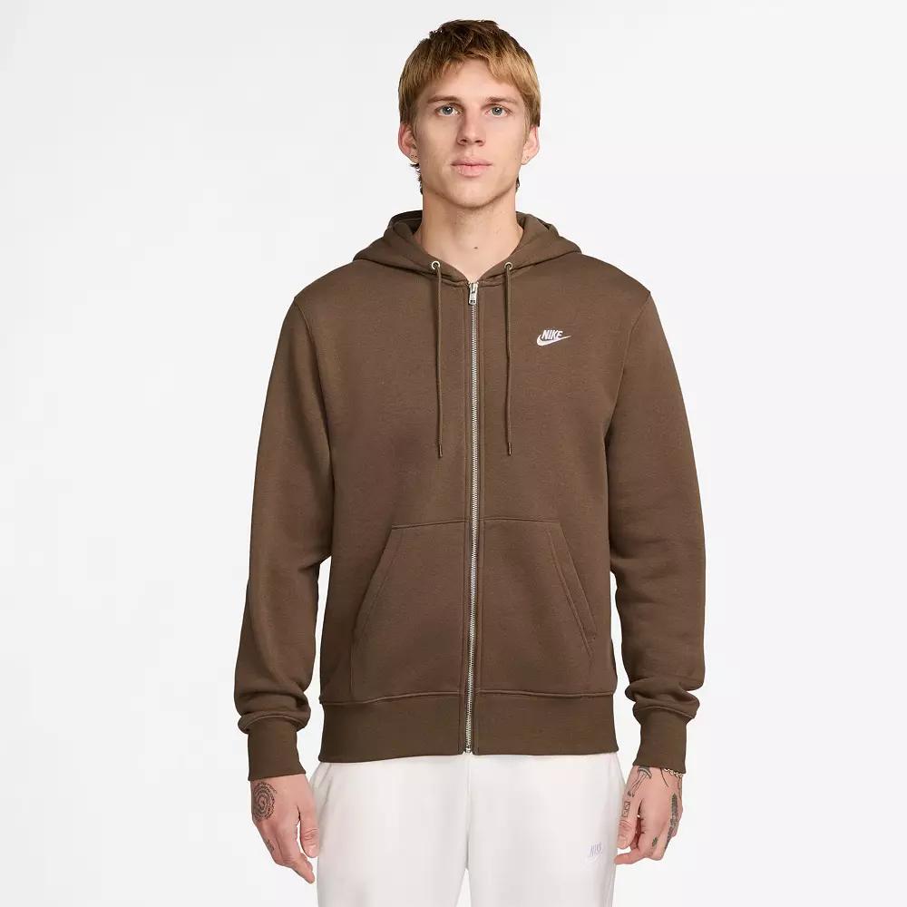 Men's Nike Club Full-Zip Fleece Hoodie,  Product Image