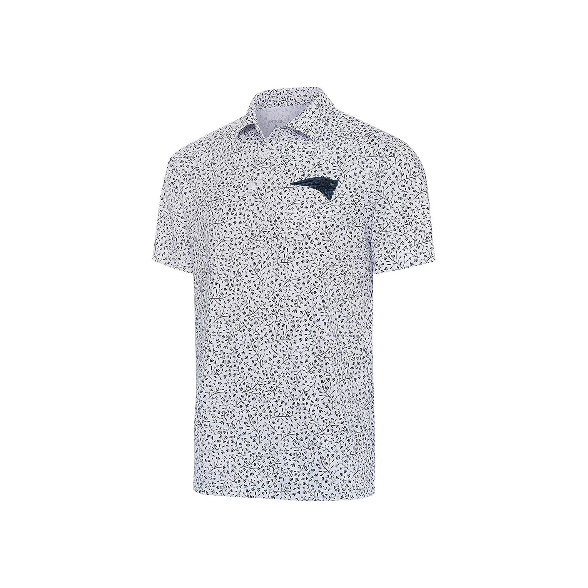 Men's Antigua White New England Patriots Motion Polo,  Product Image