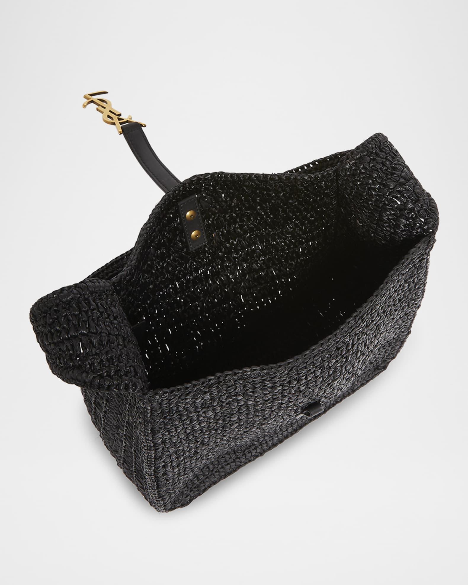 Le 5 A 7 Small YSL Hobo Bag in Raffia  Product Image