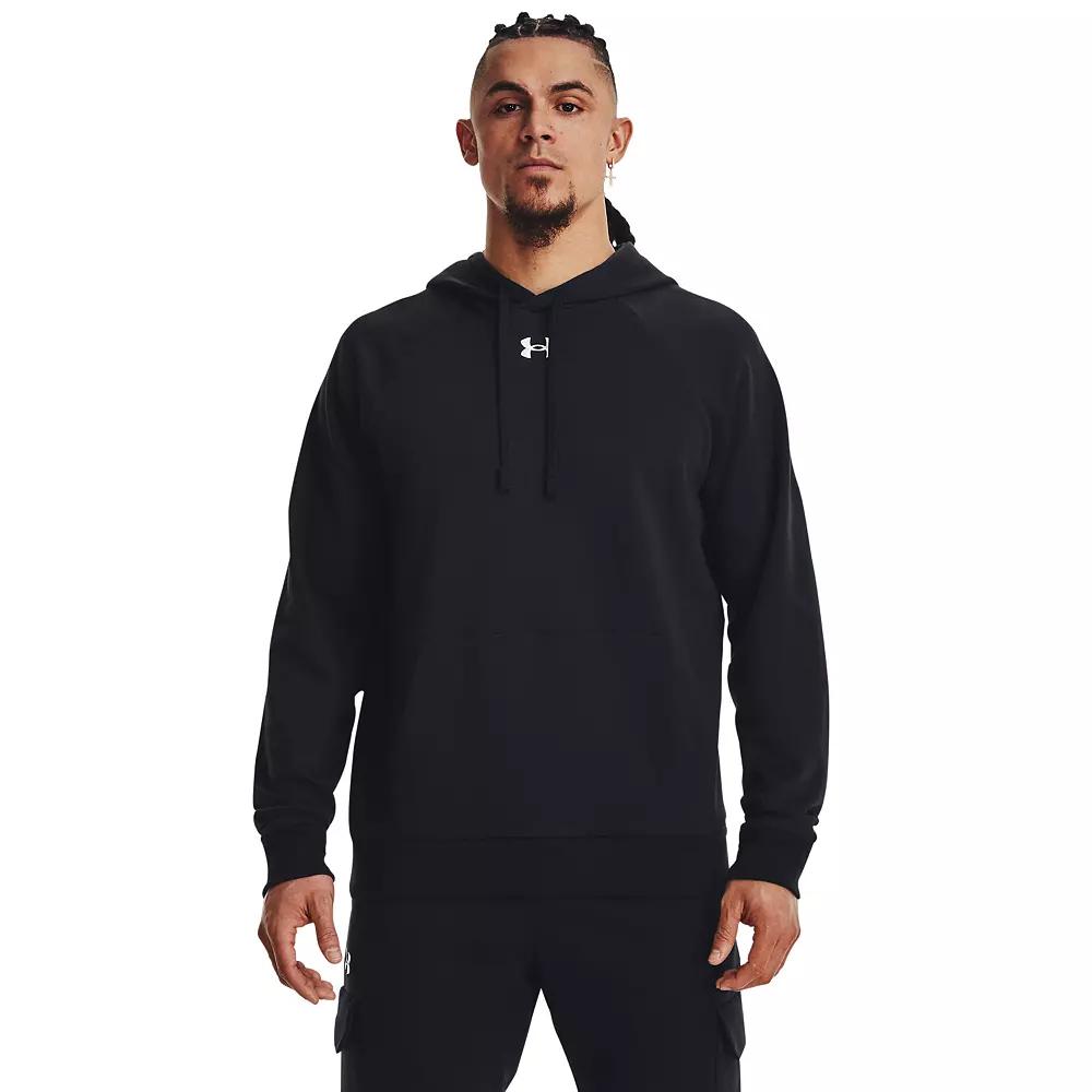Men's Under Armour Solid Rival Fleece Hoodie,  Product Image