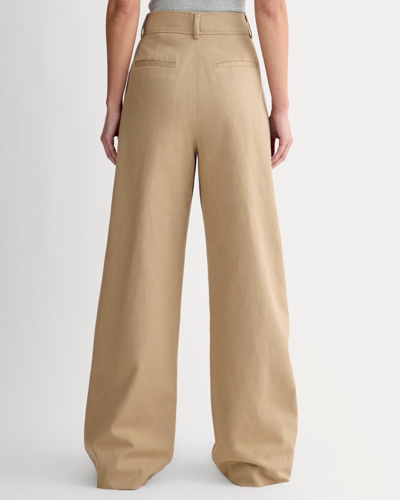 Womens Draper Pleated Pant in Buttersmooth by Everlane Size 0 Product Image