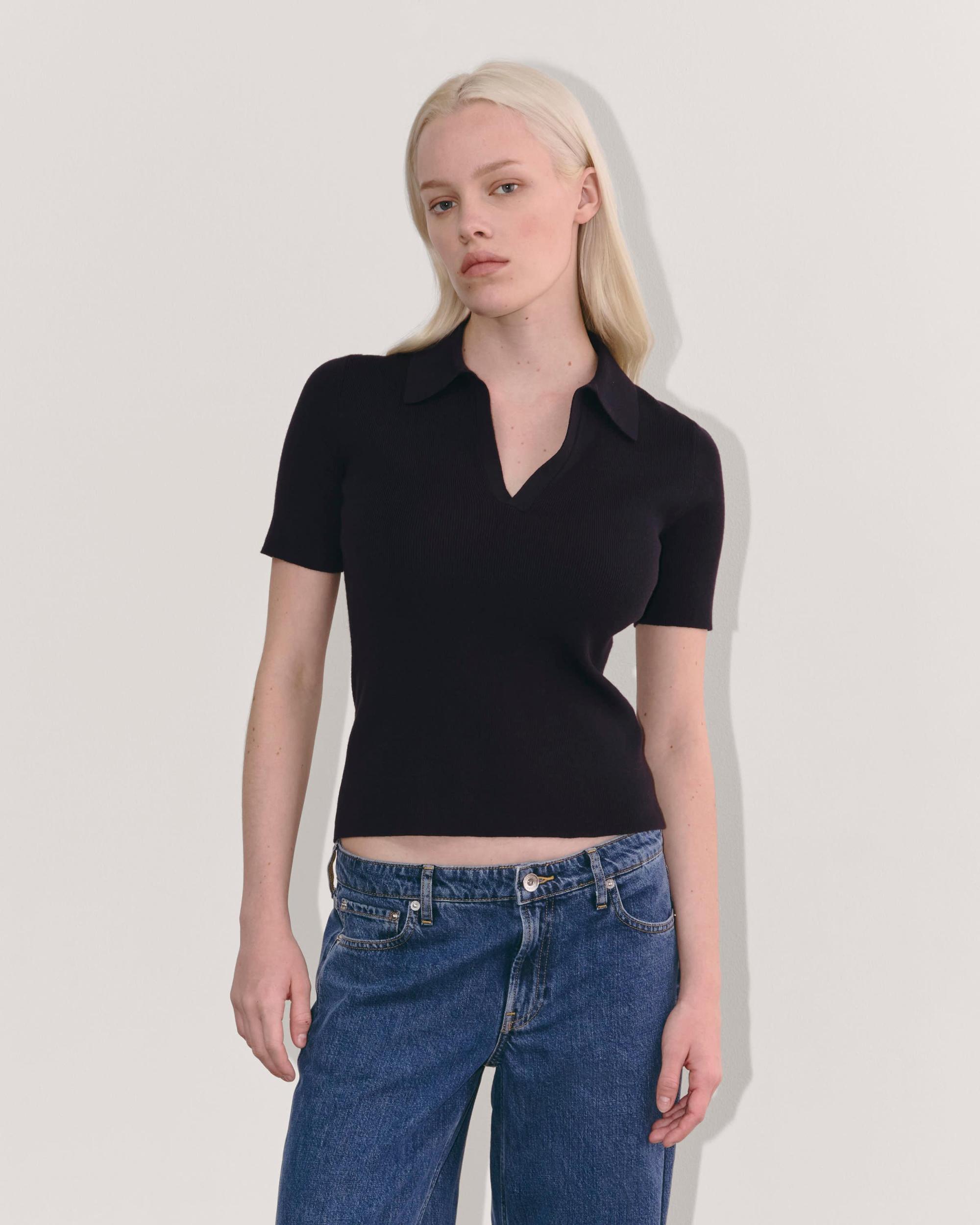 Womens Knit Polo Shirt by Everlane Product Image