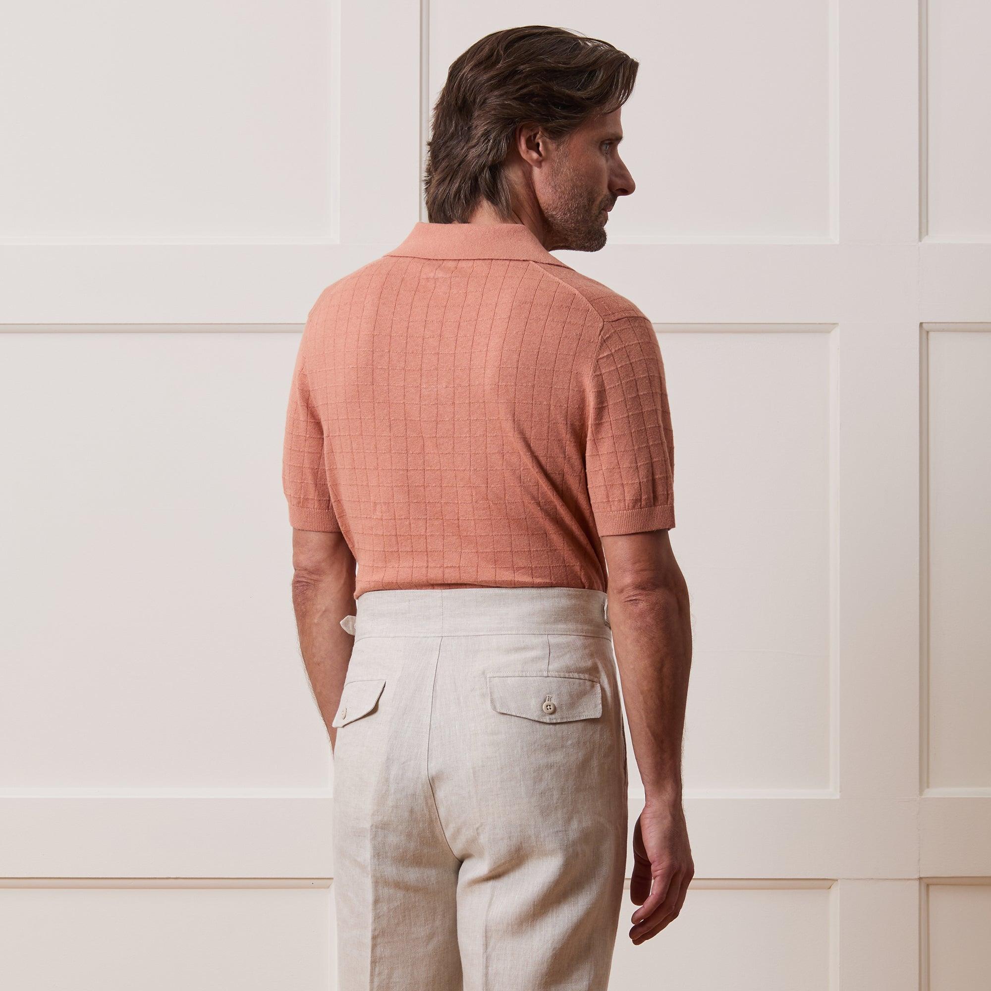 Linen Montauk Sweater Polo Product Image