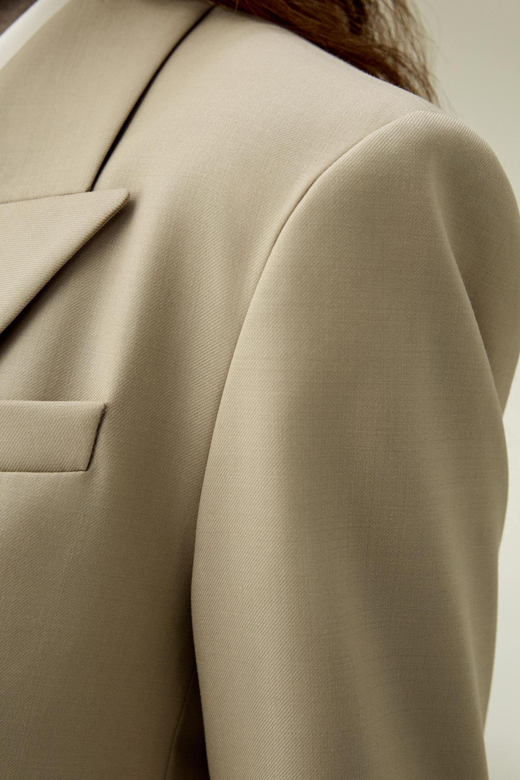 Modern Beauty Silk Wool Blazer Product Image