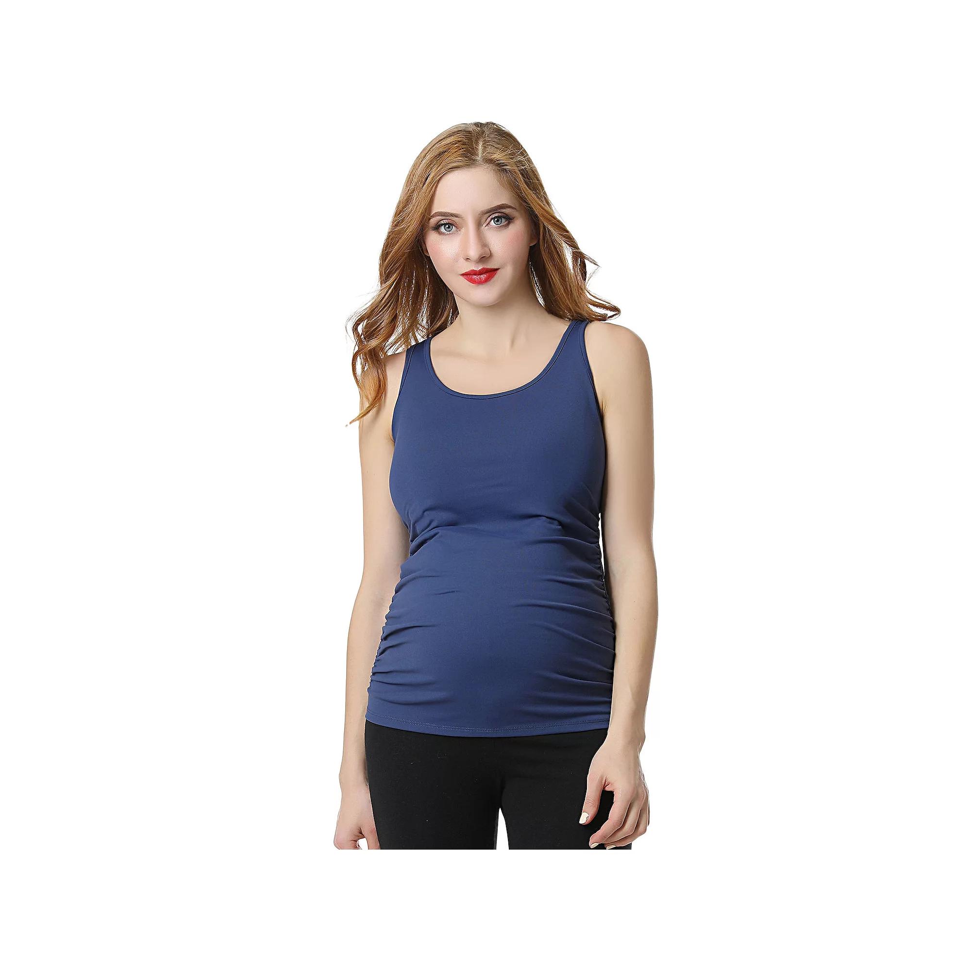 Maternity Pokkori Ruched Active Tank Top, Women's,  Product Image
