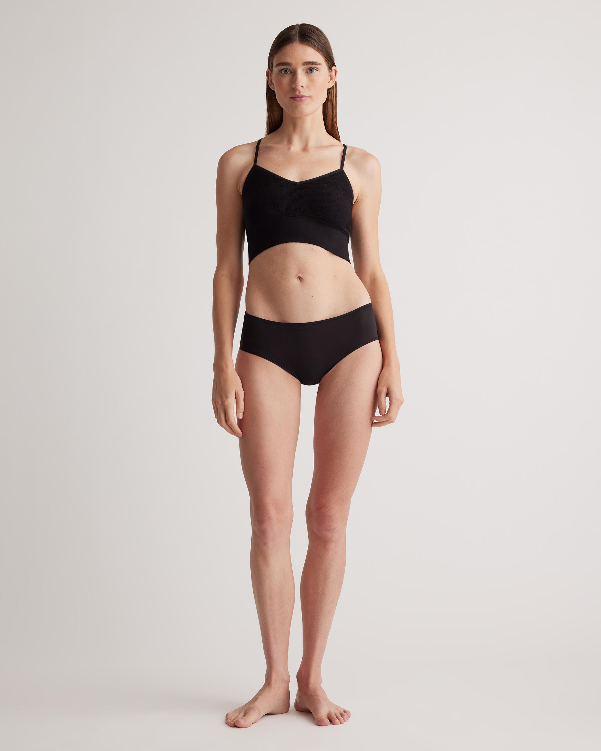 Quince | Women's Second Skin Hipster Brief Size XS, Nylon/Spandex Product Image
