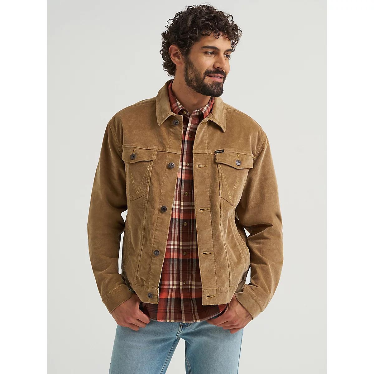 Men's Unlined Corduroy Jacket in Acorn Product Image