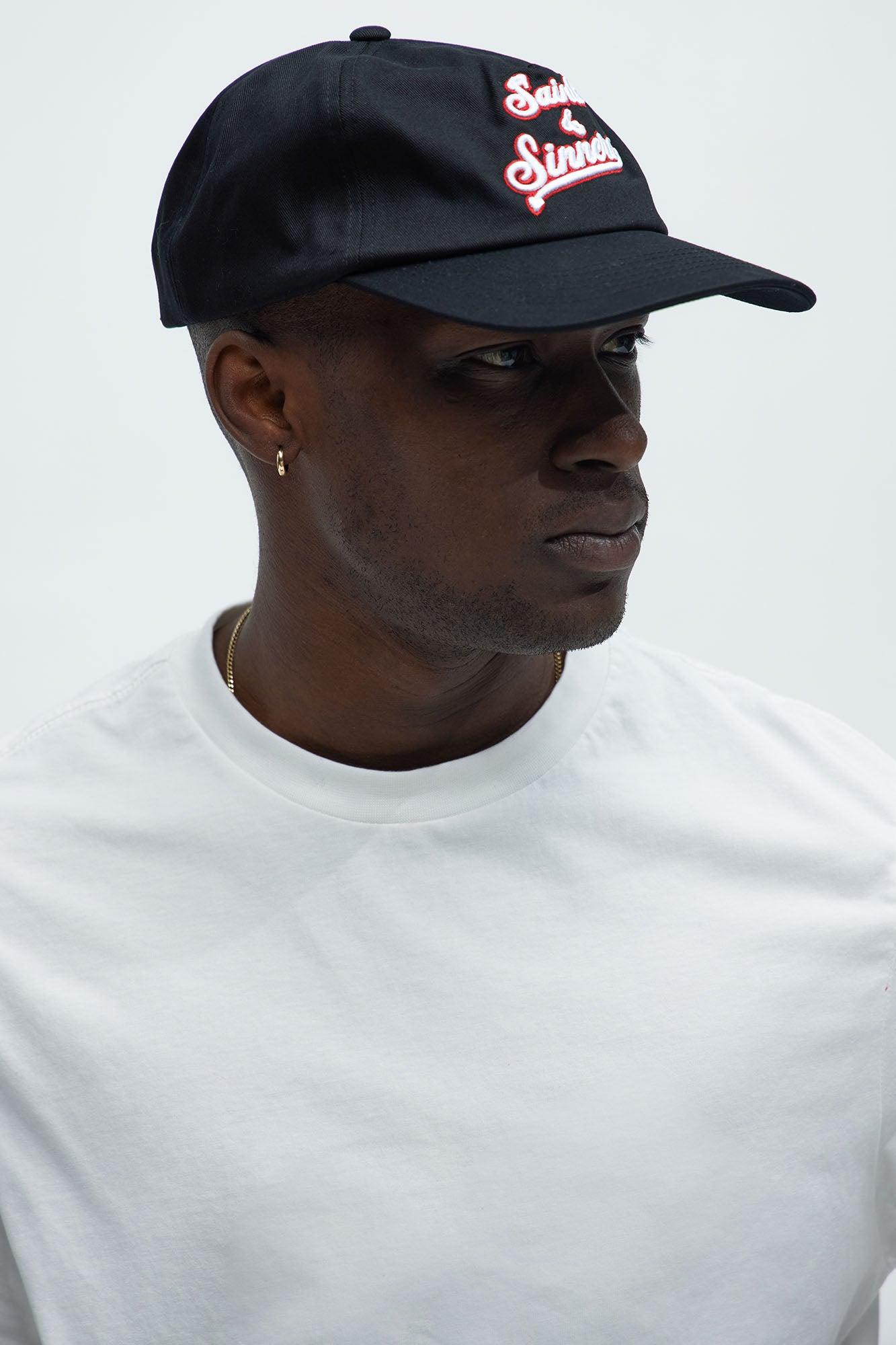 Saints & Sinners Unstructured Snapback Hat - Black Product Image