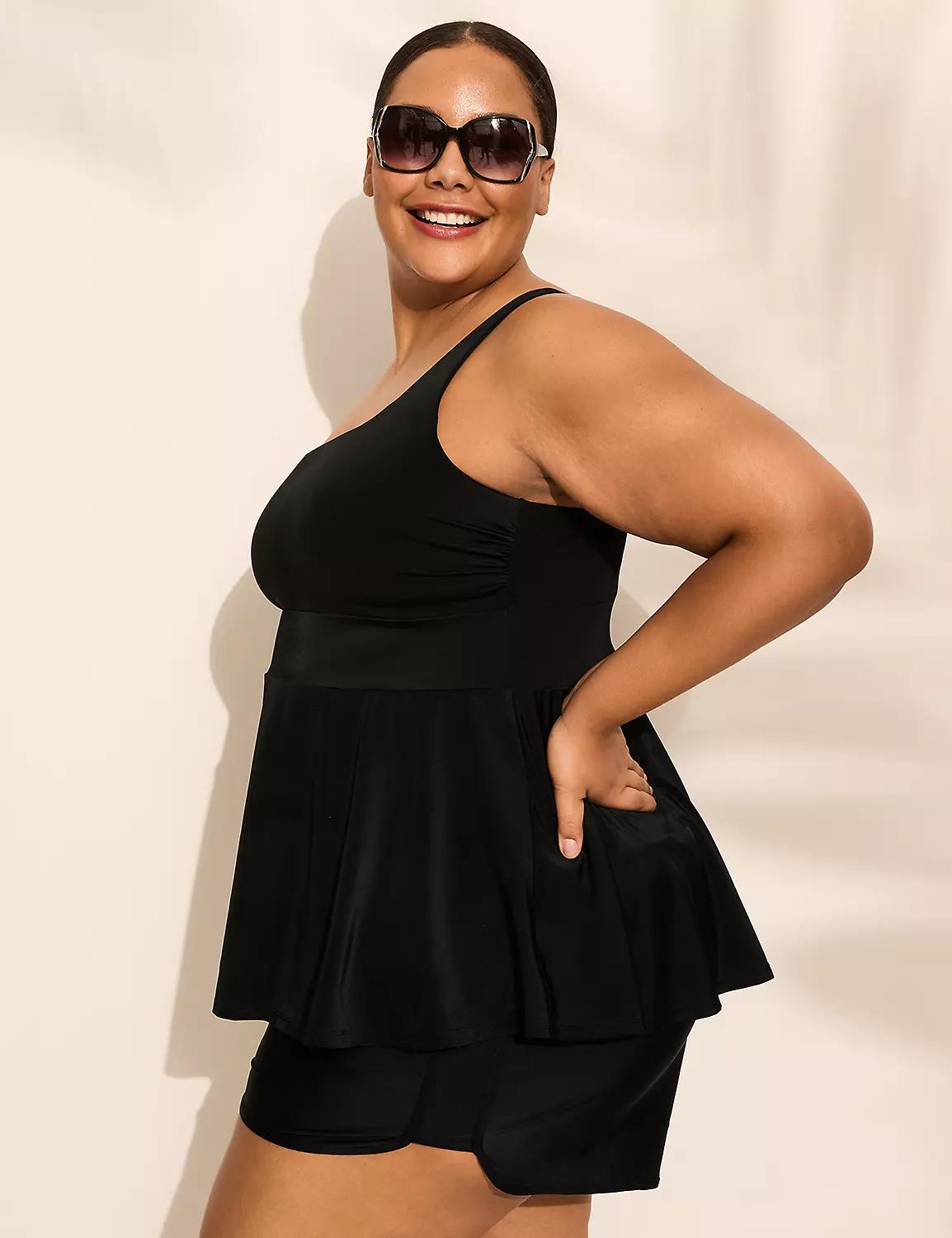 No-Wire Swing Tankini Top Product Image