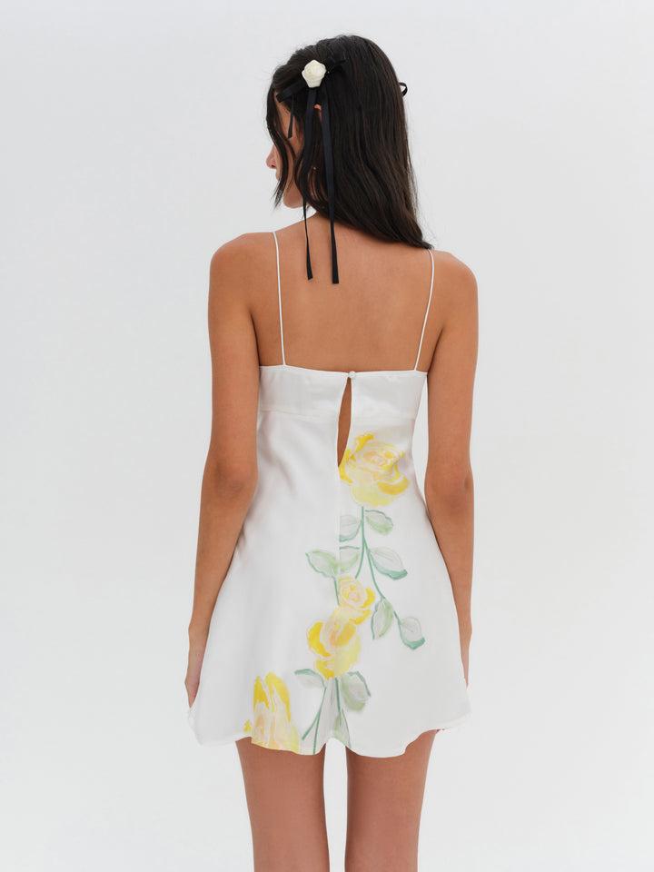 Millie Mini Dress — White Product Image
