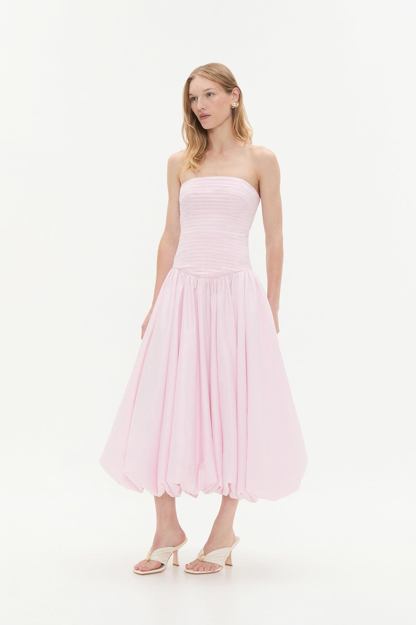 Violette Bubble Midi Dress Product Image