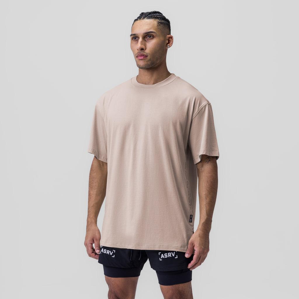 0824. Supima® Oversized Tee - Chai Product Image