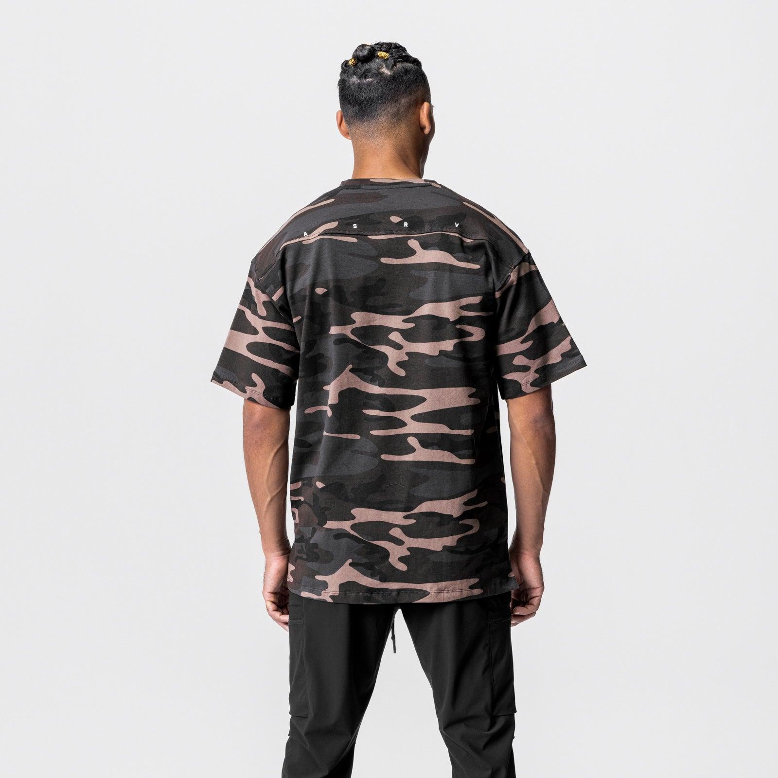 0514. CottonPlus™ Oversized Tee - Rust Camo Male Product Image
