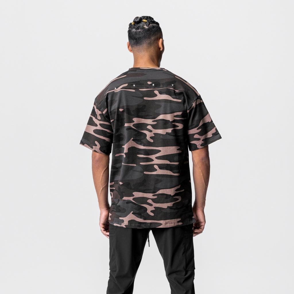0514. CottonPlus™ Oversized Tee - Rust Camo Male Product Image