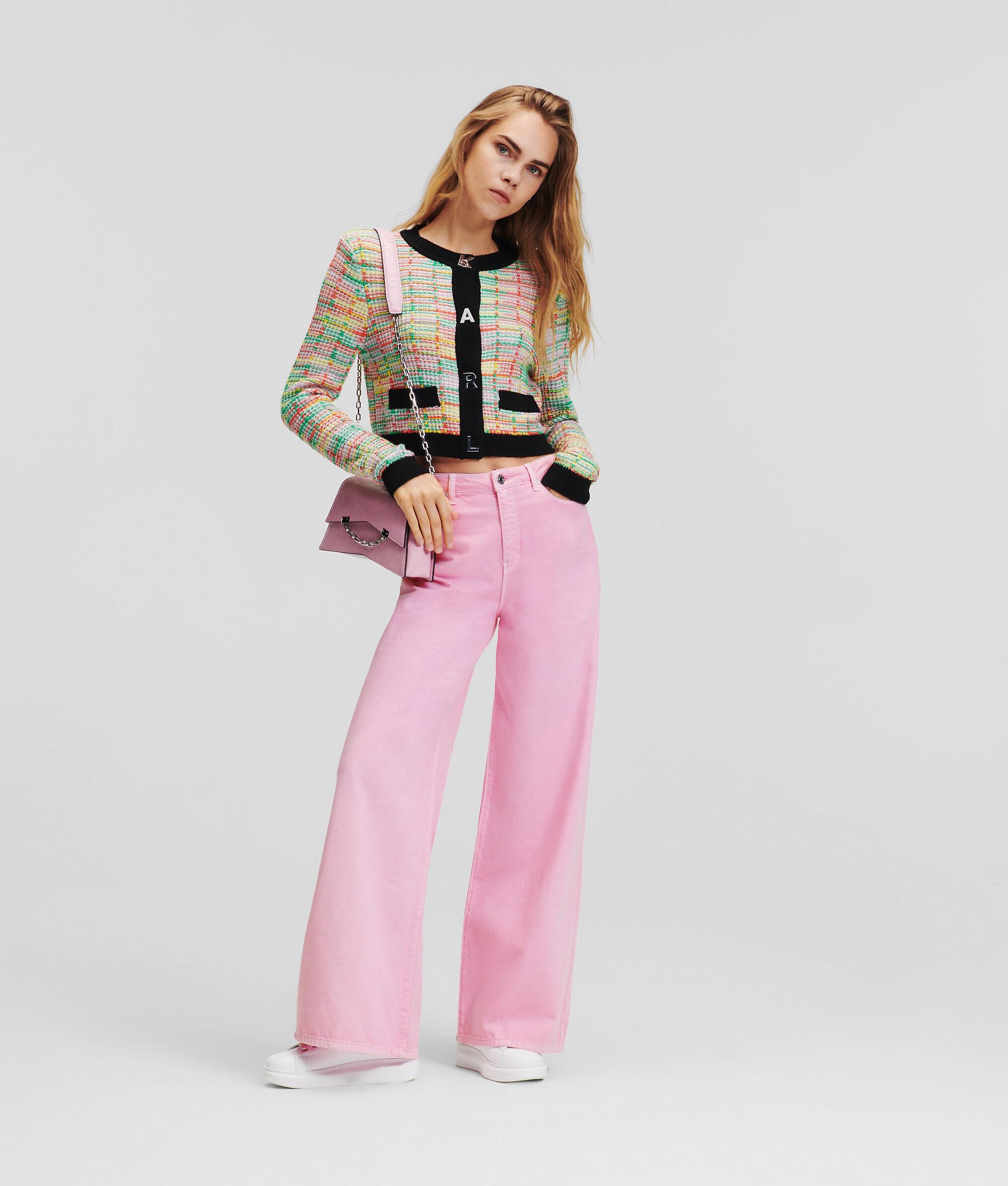 HIGH-WAIST WIDE-LEG JEANS Product Image