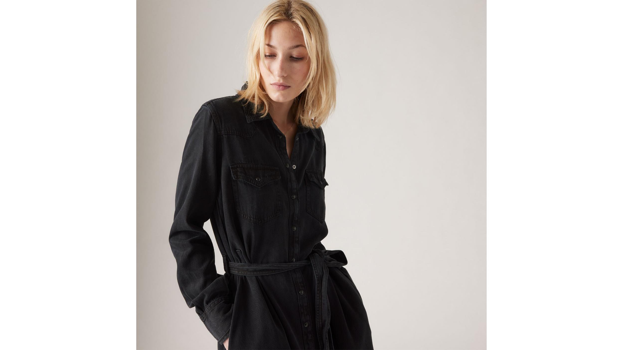 Quinney Denim Dress Product Image