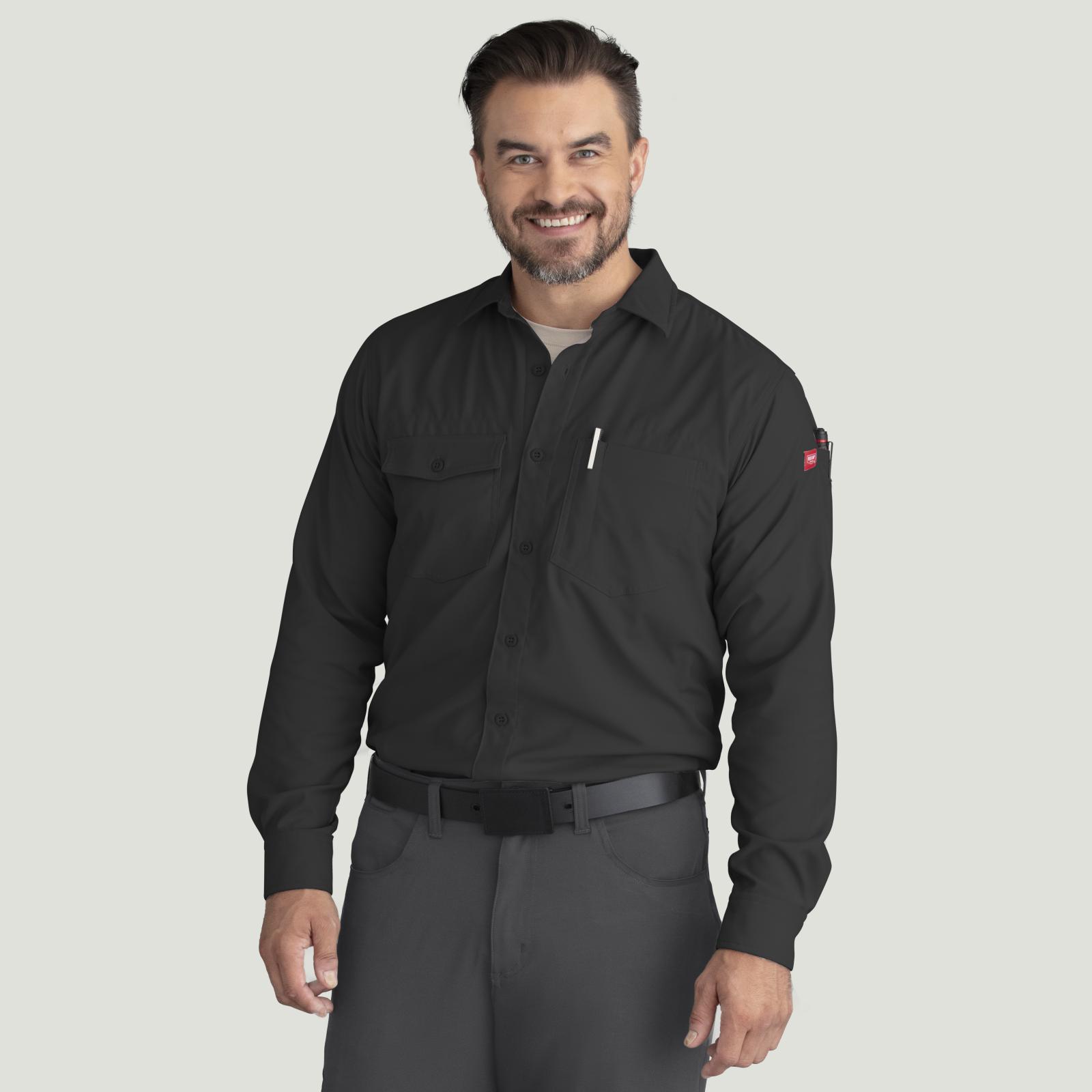 Men's Cooling Long Sleeve Work Shirt Product Image