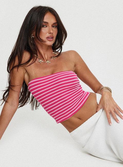 Millert Tube Top Pink Product Image