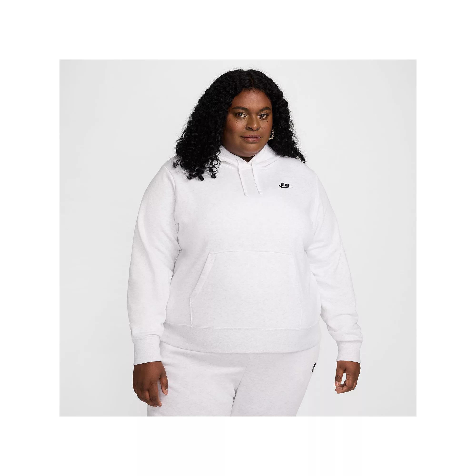 Women's Nike Sportswear Club Fleece Pullover Hoodie (Plus Size) Product Image