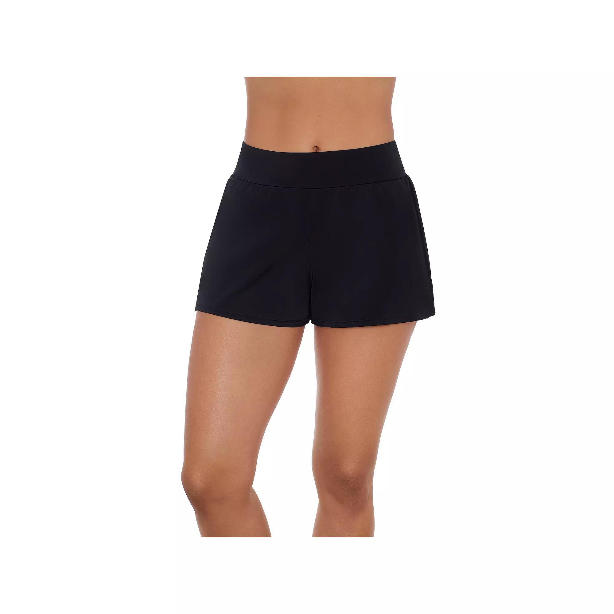 Women's Bal Harbour Tummy Control Swim Shorts, Size: Small, Blue Product Image