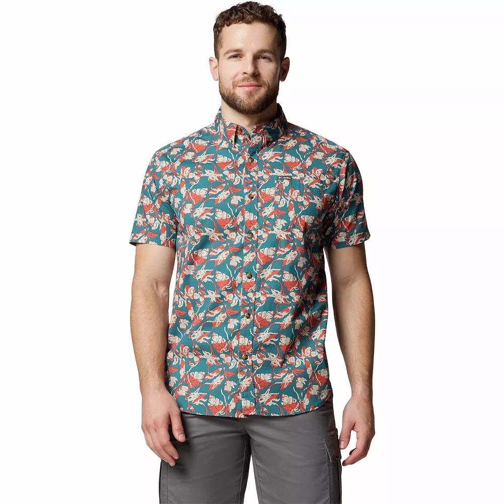 Men's Columbia Rapid Rivers™ Printed Button-Down Shirt,  Product Image