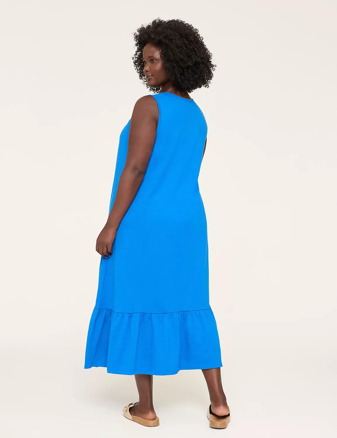 Swing Scoop-Neck Tank Dress Product Image