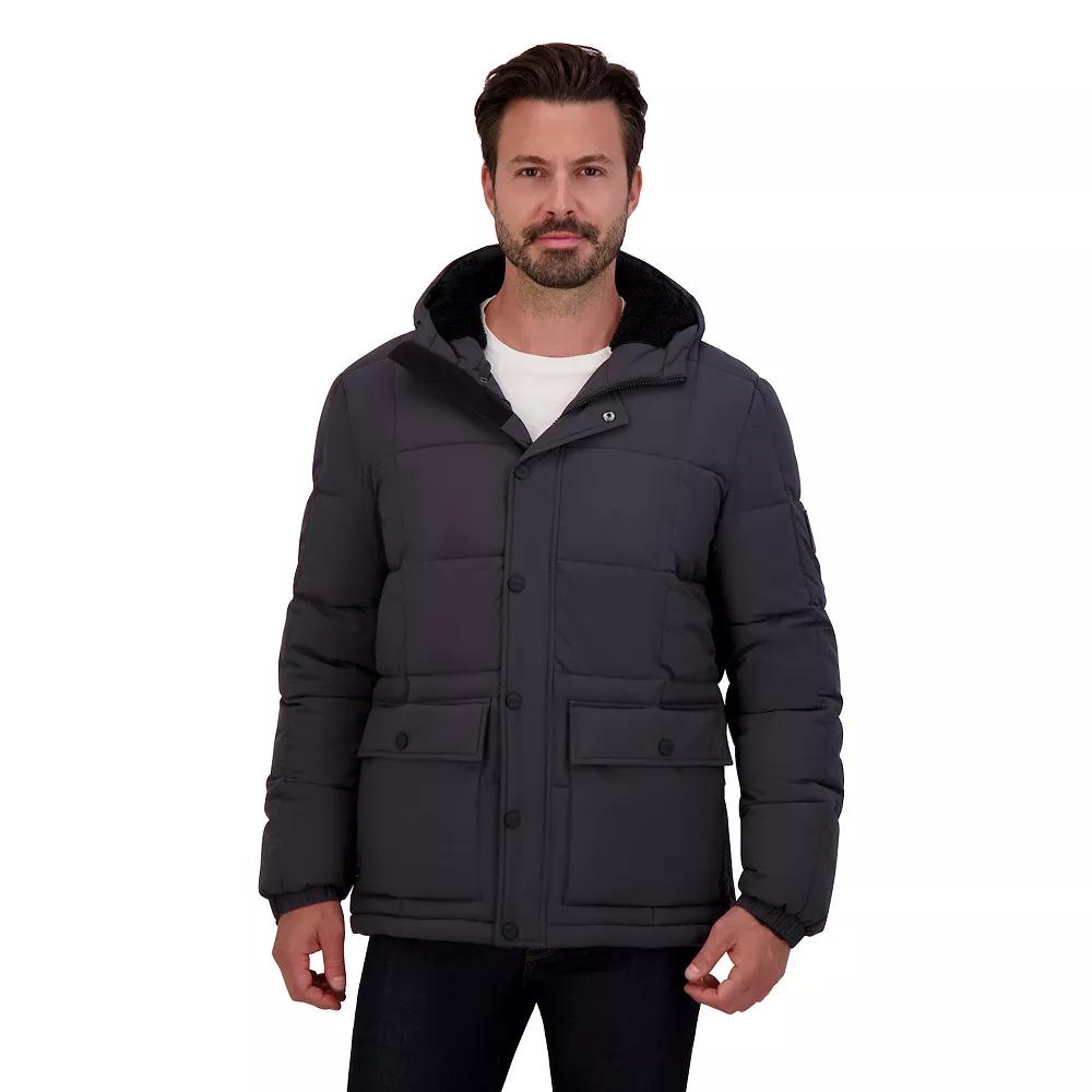 Men's ZeroXposur Quilted Heavy Weight Puffer Jacket, Size: Small, Blue Product Image