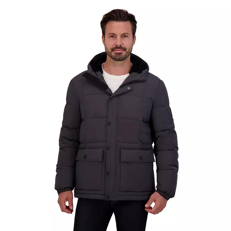 Men's ZeroXposur Quilted Heavy Weight Puffer Jacket, Size: Small, Blue Product Image