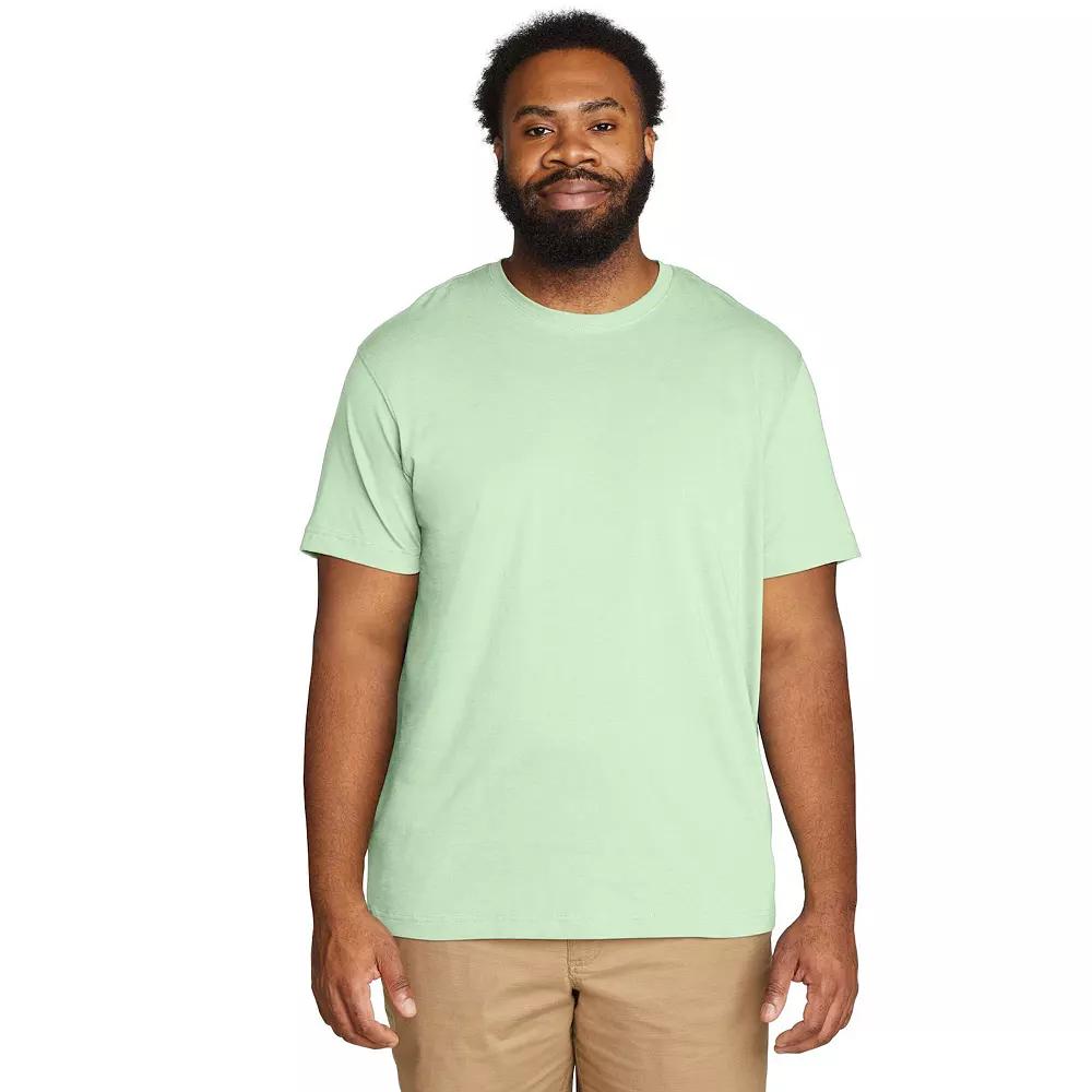 Big & Tall Eddie Bauer Short Sleeve Legend Wash T-Shirt, Men's, Size: 2XB, Light Green Product Image