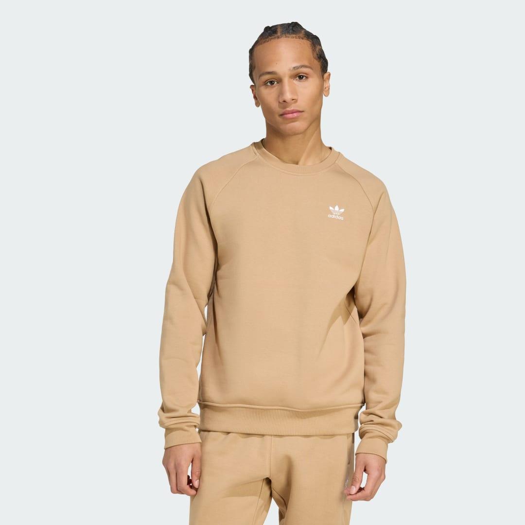 Trefoil Essentials Crew Sweatshirt Product Image