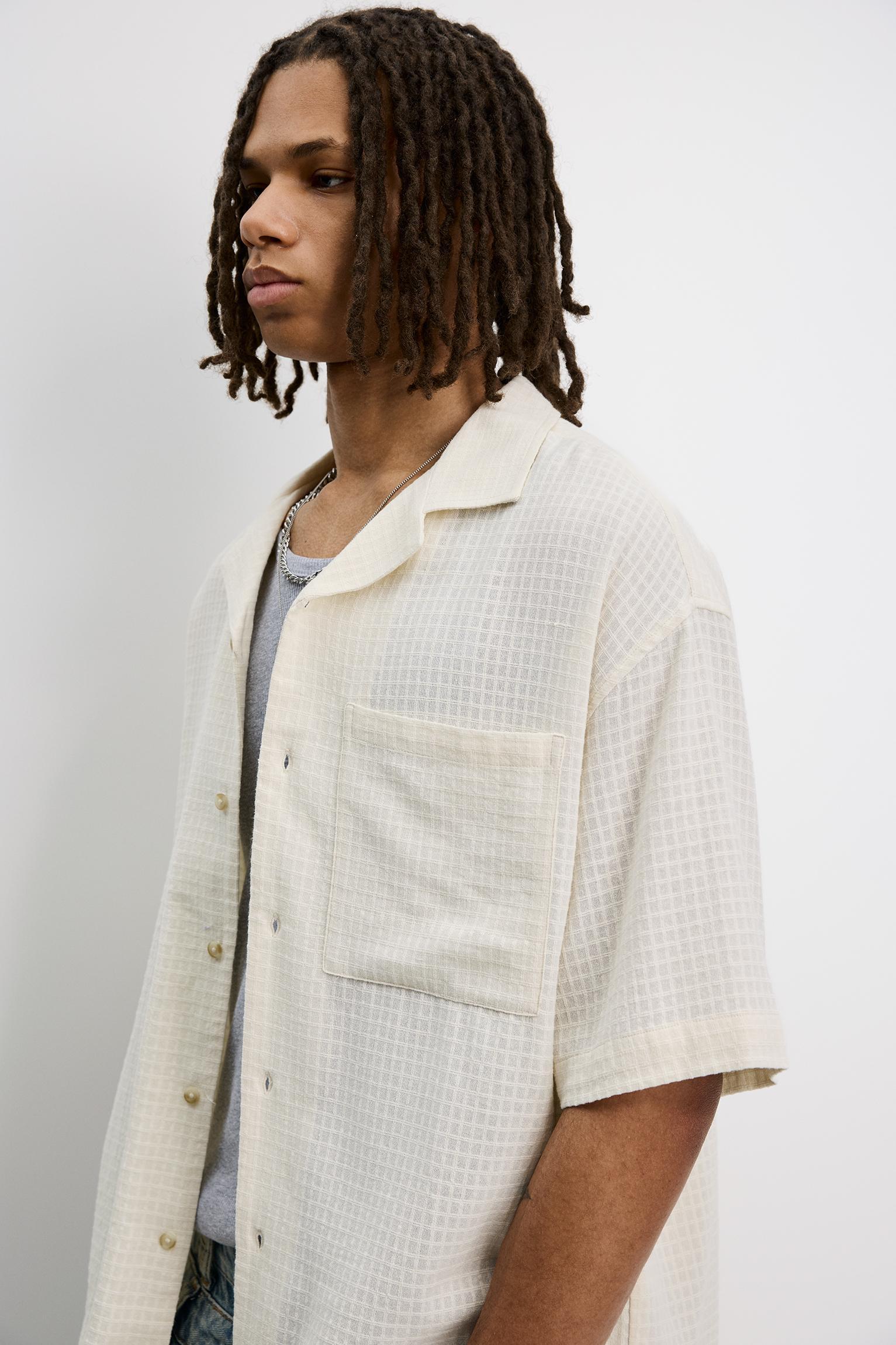 Rustic check shirt Product Image