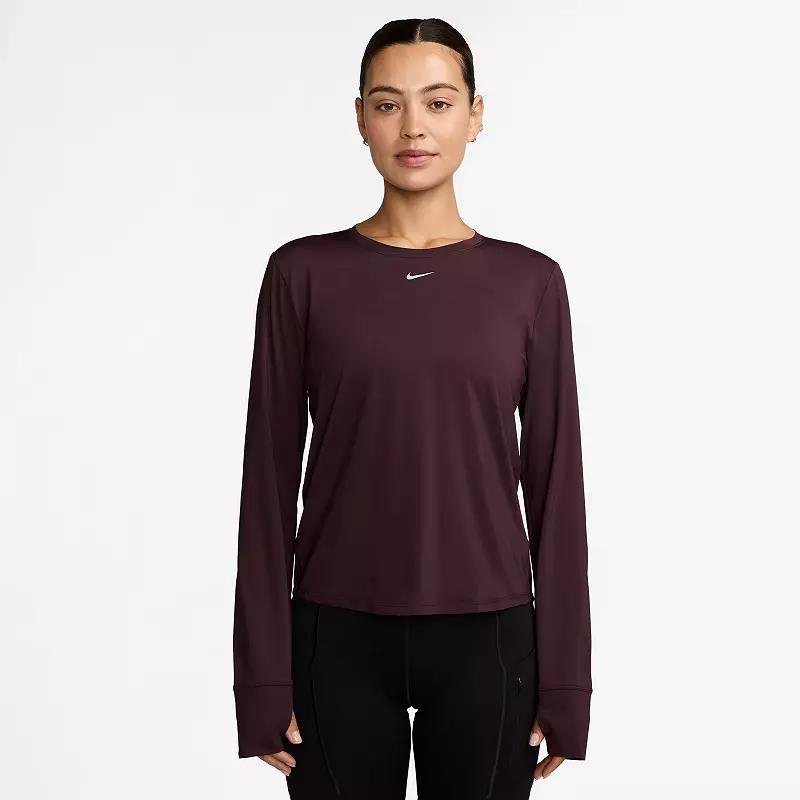 Women's Nike One Classic Dri-FIT Long Sleeve Top,  Product Image