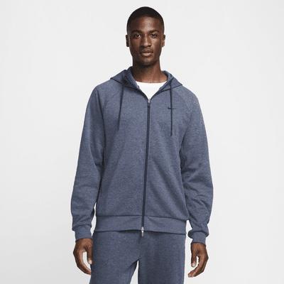 Nike Mens Primary Fleece Dri-FIT UV Full-Zip Performance Hoodie | FZ0967-473 Product Image
