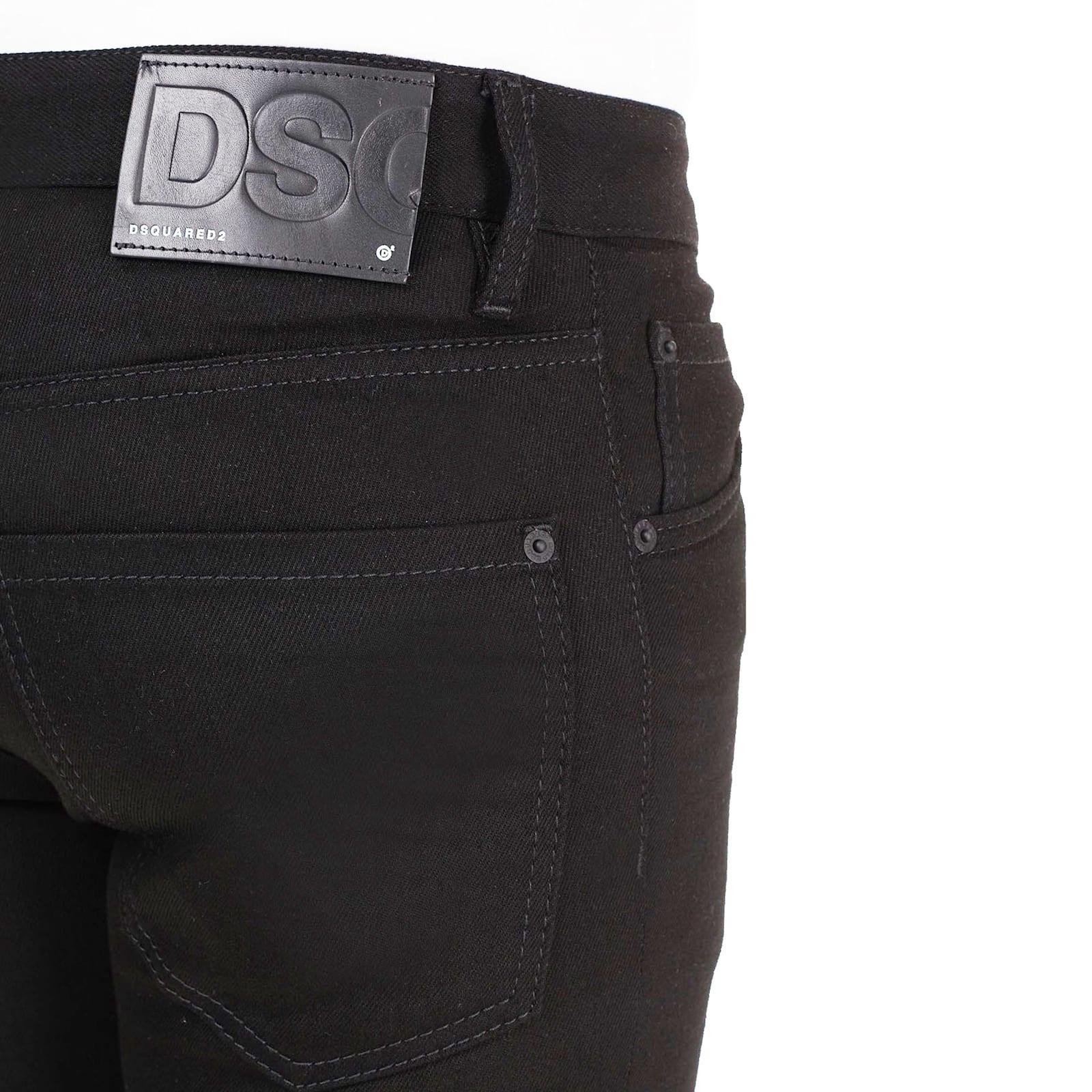 DSQUARED2 Cool Guy Mid-rise Skinny Jeans In Black Product Image