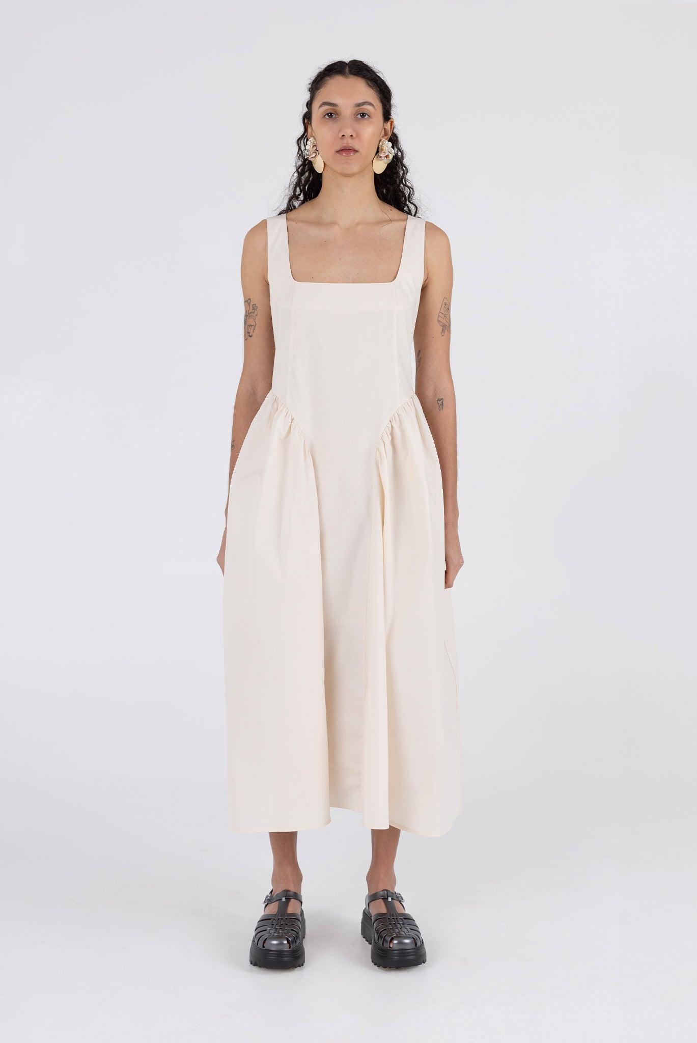 Vanessa Dress - Parchment Product Image