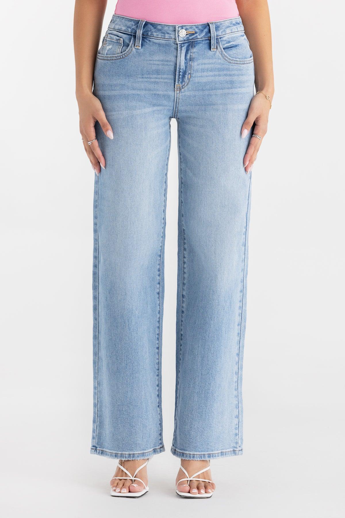 Tropez Baggy Wide Leg Jeans Product Image