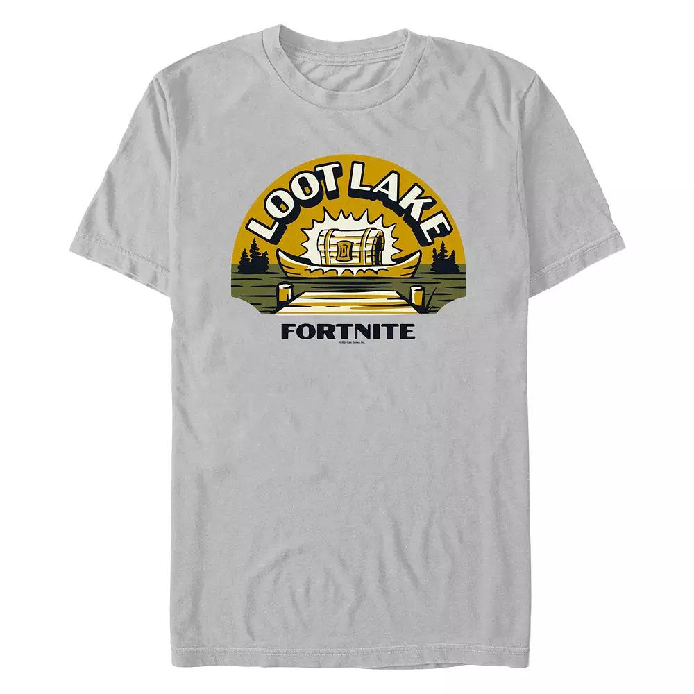 Men's Fortnite Loot Lake Graphic Tee,  Product Image
